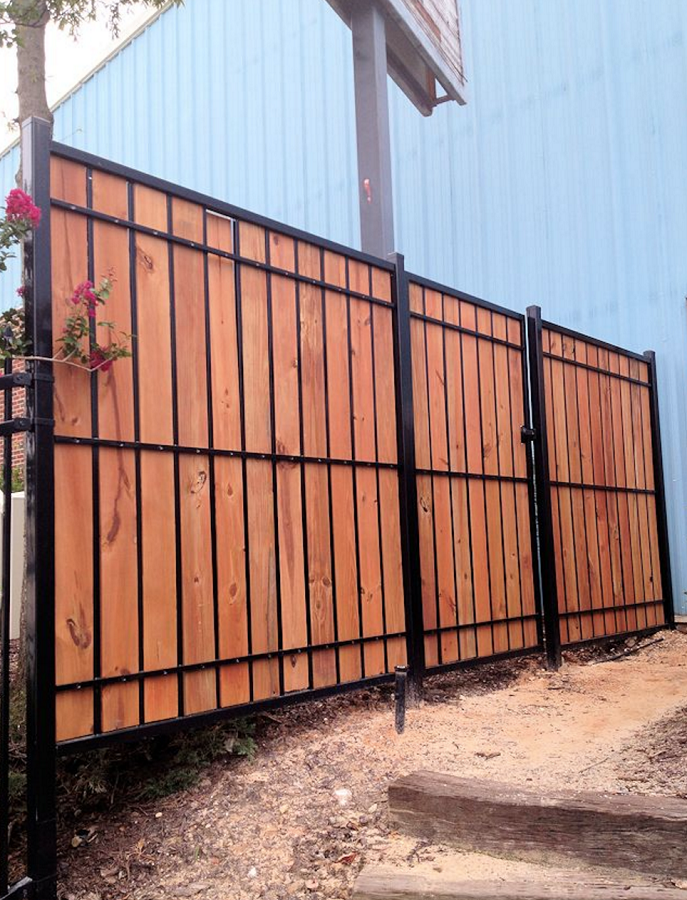 custom wood fences in san diego