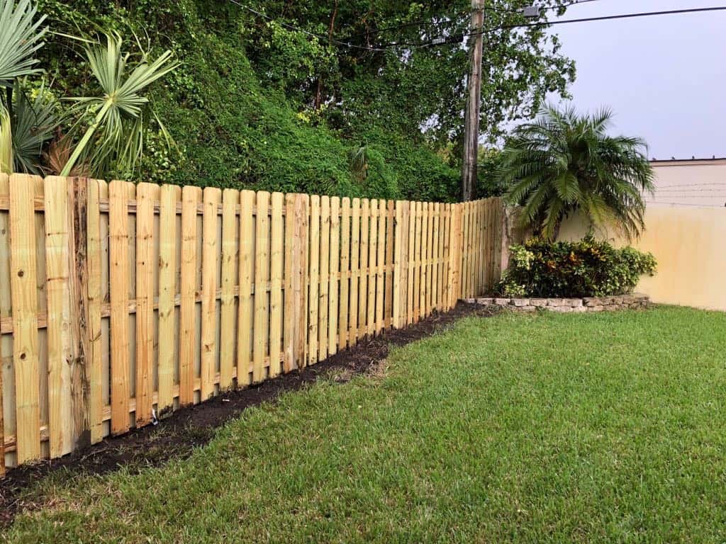 Wood fence san diego